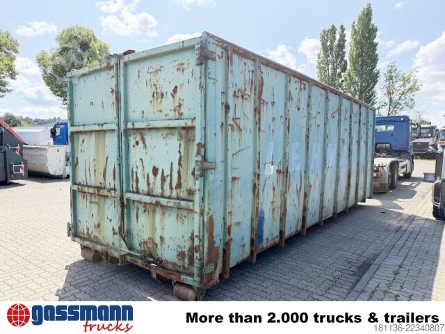 Abrollcontainer  Abrollcontainer mit Flügeltüren ca. 40m³