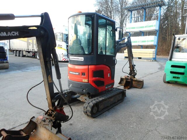 Mini excavator Micro excavator Eurocomach ES 18 ZT ( 1.750 KG )