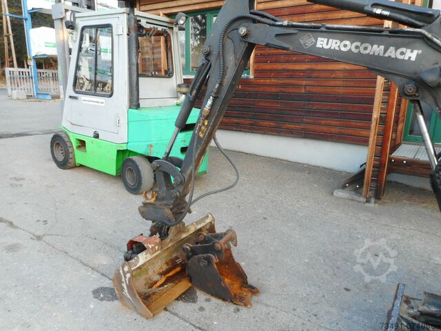 Mini excavator Micro excavator Eurocomach ES 18 ZT ( 1.750 KG )