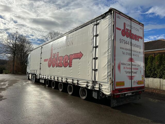 Volume transport Dinkel 5-Achs Spezial-Auflieger, 5m breit, 3,5m Höhe u...