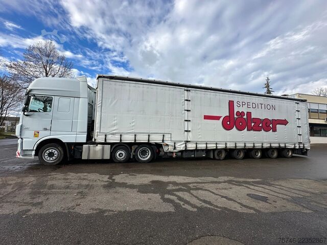 Volume transport Dinkel 5-Achs Spezial-Auflieger, 5m breit, 3,5m Höhe u...