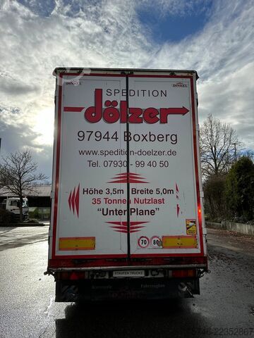 Volume transport Dinkel 5-Achs Spezial-Auflieger, 5m breit, 3,5m Höhe u...