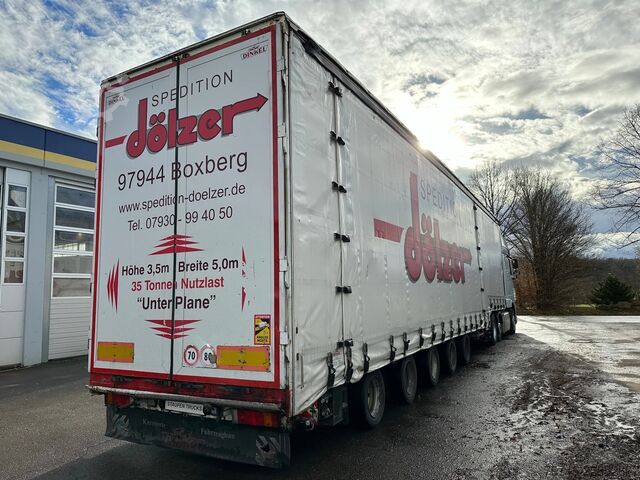 Volume transport Dinkel 5-Achs Spezial-Auflieger, 5m breit, 3,5m Höhe u...