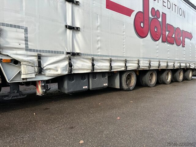 Volume transport Dinkel 5-Achs Spezial-Auflieger, 5m breit, 3,5m Höhe u...