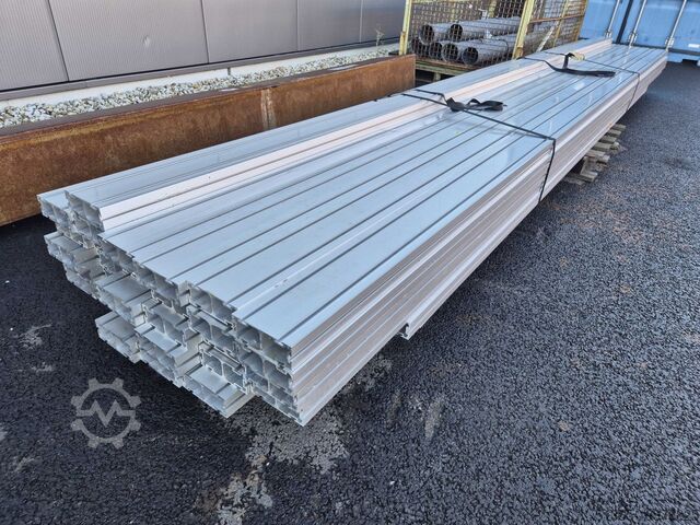 31 aluminium construction profiles Alu-Strangpressprofil Profil: 13x5 cm – Länge: 5,27m/4,04m