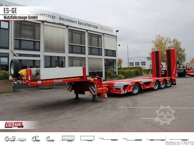 Low loader semitrailer FAYMONVILLE Multimax Satteltieflader (1+3) - hydr. gelenkt