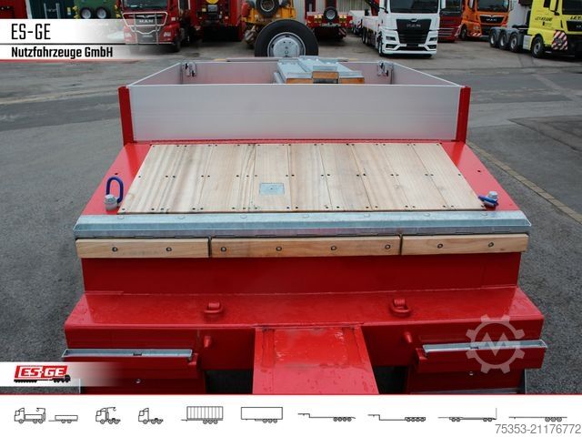 Low loader semitrailer FAYMONVILLE Multimax Satteltieflader (1+3) - hydr. gelenkt