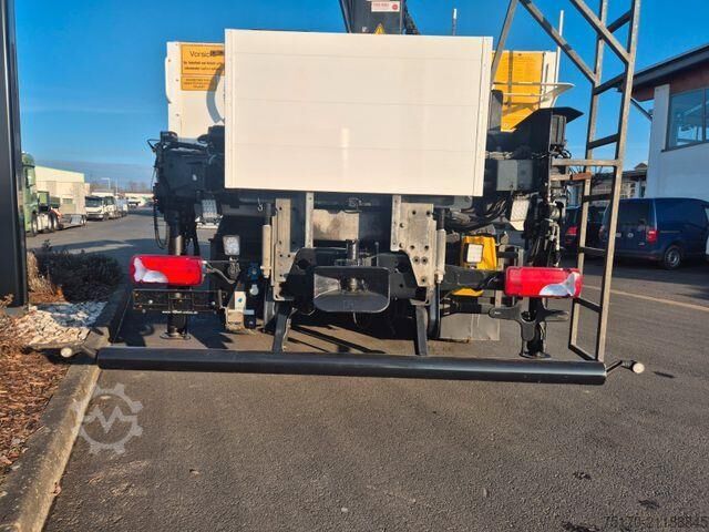 Plattformanhänger MAN TGS 26.460 6x2 Baustoff / Hiab 177 K