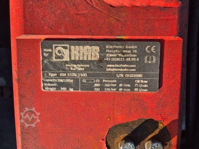 Plattformanhänger MAN TGS 26.460 6x2 Baustoff / Hiab 177 K