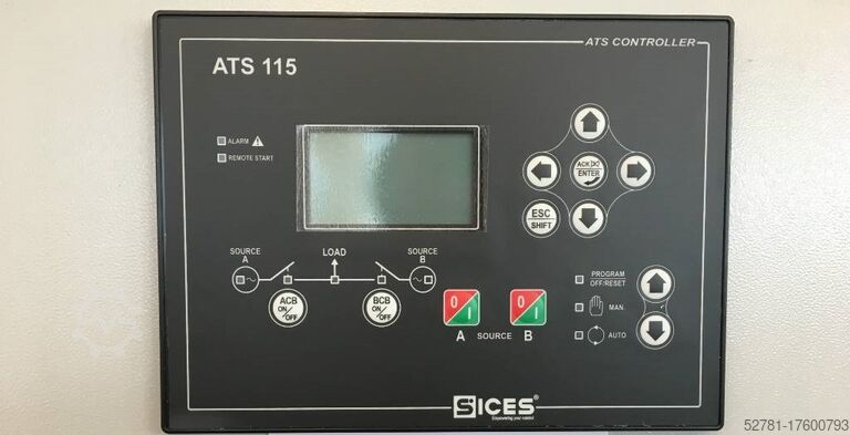 Baumaschine ATS Panel 70A - Max 50 kVA - DPX-27502