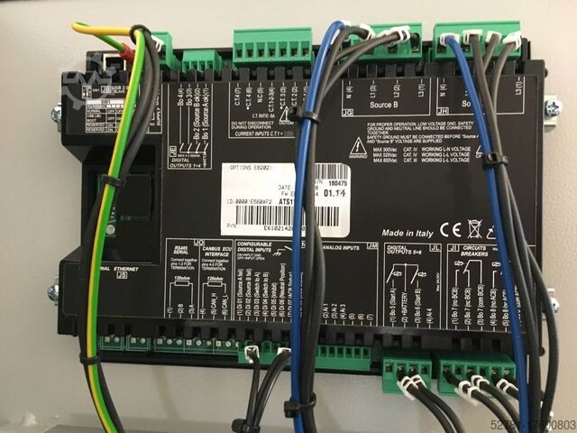 Construction equipment ATS Panel 45A - Max 25 kVA - DPX-27500