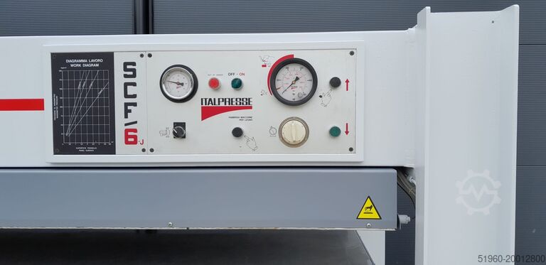 Veneer press ITALPRESSE 3000x1300 2 półki