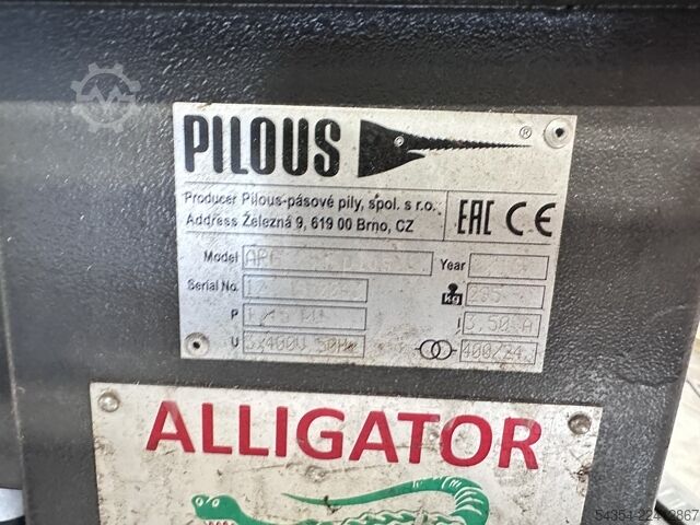 Plus Horizontal Bandsaw Pilous ARG 235