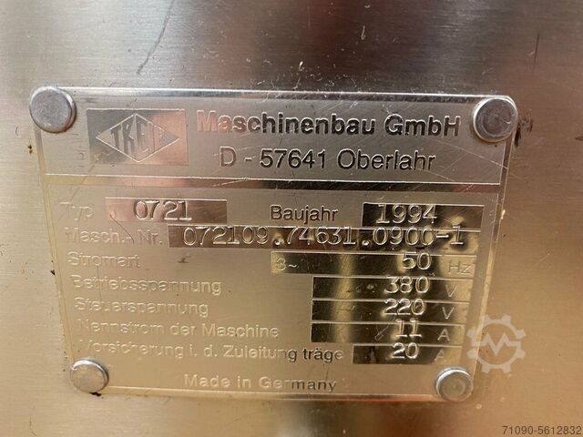 Slicing TREIF MUSTANG