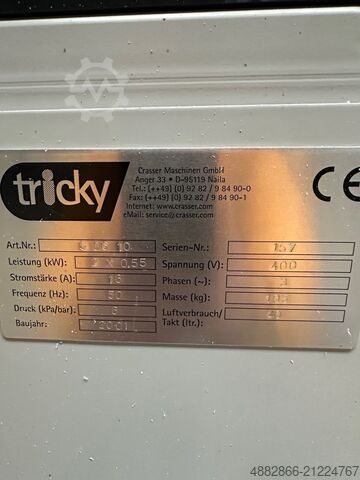 Zweischnitt-Sprossensäge Crasser Maschinenbau Typ 5 06 10