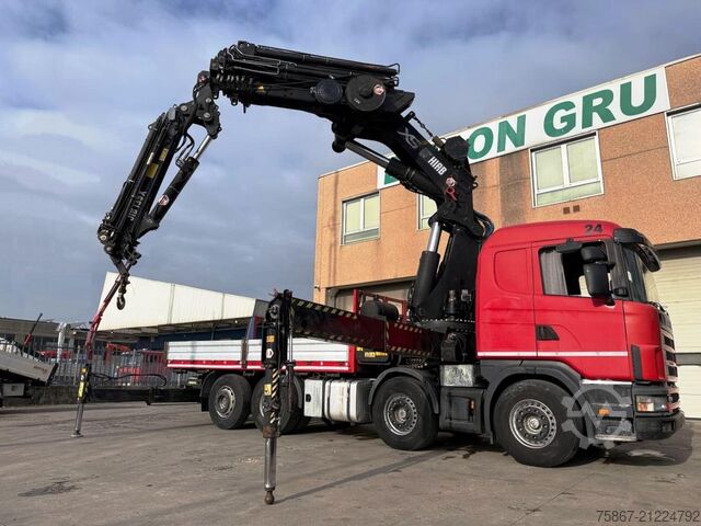 Flatbed truck SCANIA CVR 164 G-480