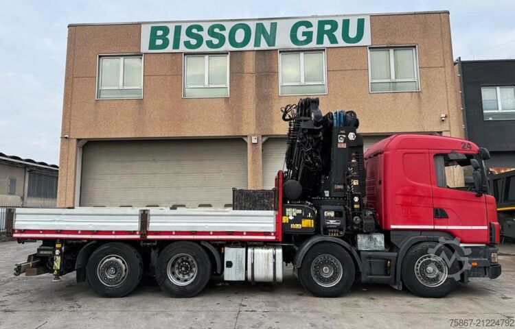 Flatbed truck SCANIA CVR 164 G-480