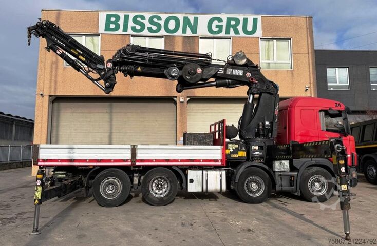 Flatbed truck SCANIA CVR 164 G-480