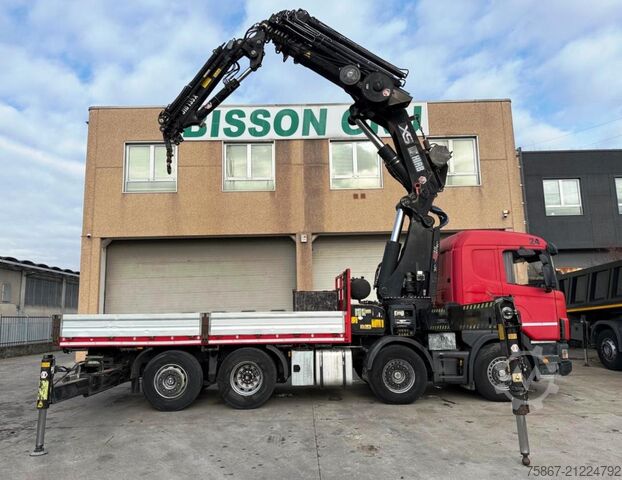 Flatbed truck SCANIA CVR 164 G-480