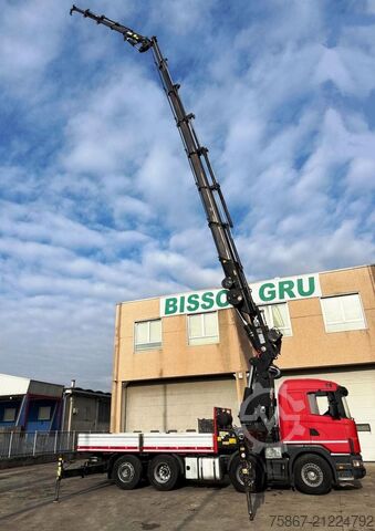 Flatbed truck SCANIA CVR 164 G-480