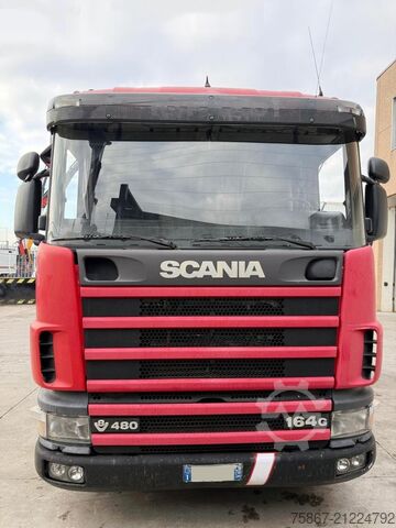 Flatbed truck SCANIA CVR 164 G-480
