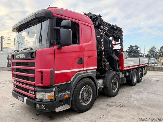 Flatbed truck SCANIA CVR 164 G-480