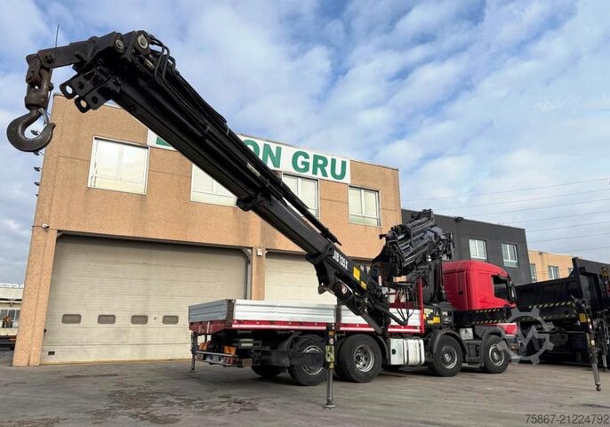 Flatbed truck SCANIA CVR 164 G-480