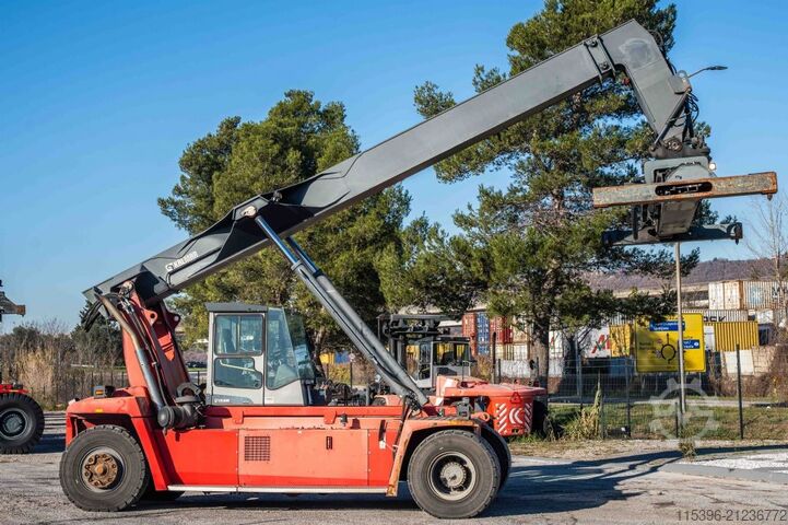 Leercontainer Reachstacker Kalmar DRF100-54S6