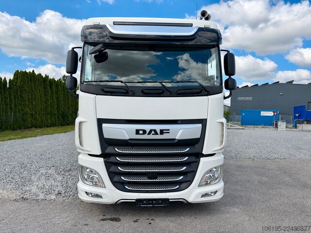 LKW mit Pritsche (offen) DAF XF 480 FAN Baustoff*Atlas 186.3 Kran Hochsitz 7m