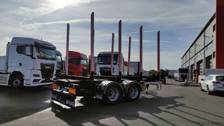 Holztransporter PAVIC ZHTA 18 56Z 22,5" 2-Achs Tandem Schemel SOFORT!...