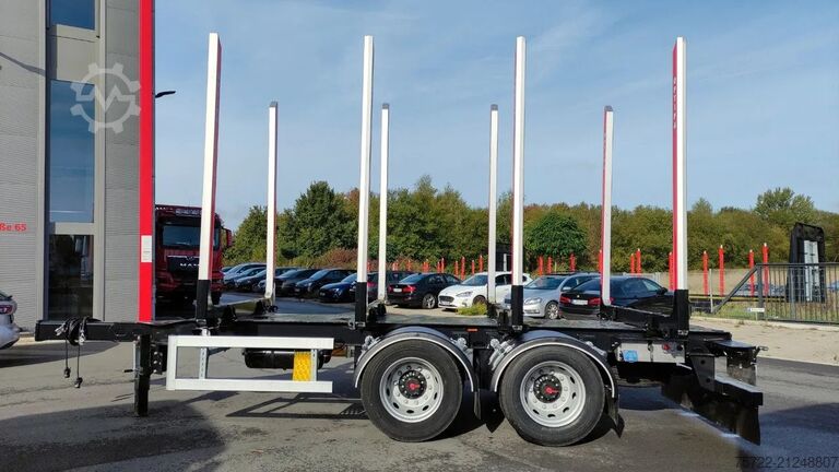 Holztransporter PAVIC ZHTA 18 56Z 22,5" 2-Achs Tandem Schemel SOFORT!...