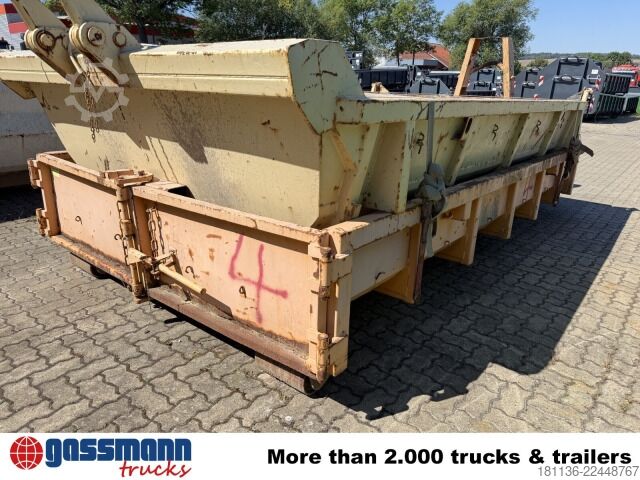 Roll-off container  Confa Abrollcontainer mit Flügeltür ca. 5m³,