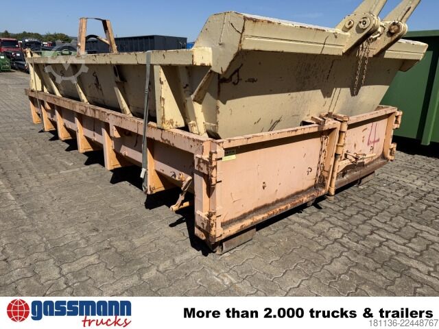 Roll-off container  Confa Abrollcontainer mit Flügeltür ca. 5m³,