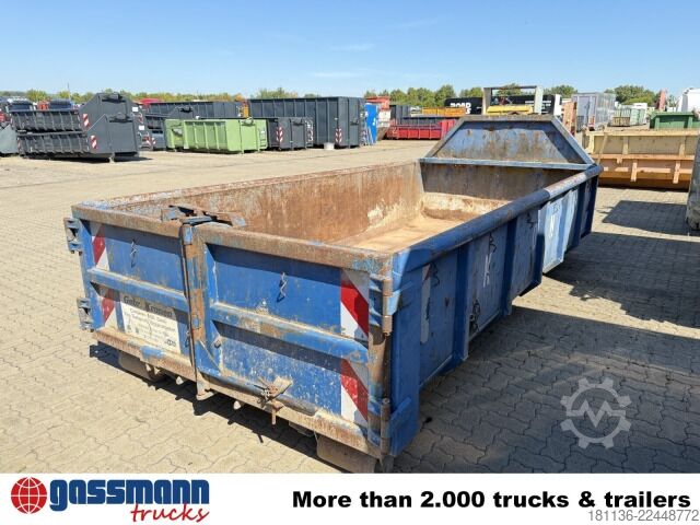 Roll-off container  Abrollcontainer mit Flügeltür ca. 7m³