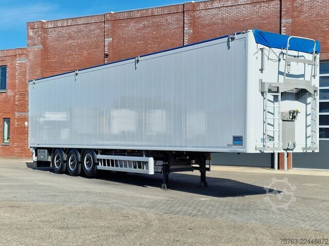 Moving floor Knapen Trailers K100 KT01 - lift axle- high pressure cleaner - ...