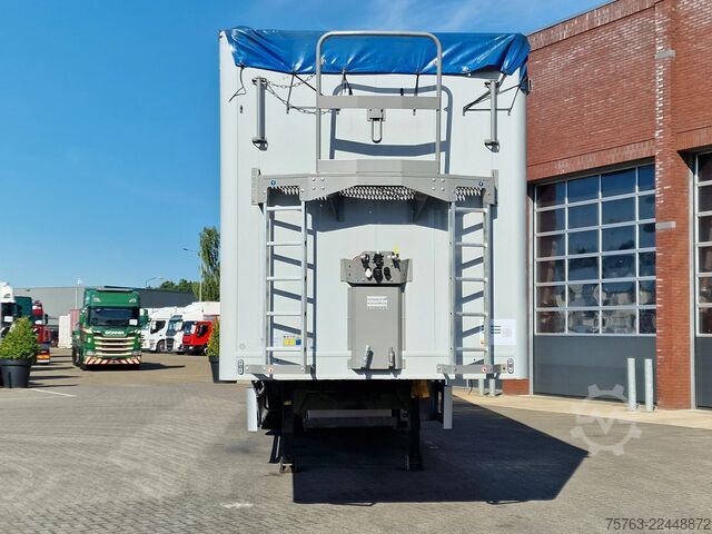 Moving floor Knapen Trailers K100 KT01 - lift axle- high pressure cleaner - ...