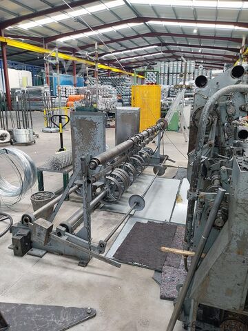 Chain link fence machine WAFIOS DF5