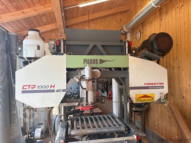 Complete sawmill (stationary) Pilous CTR1000H40 G-BBSBerchtoldH