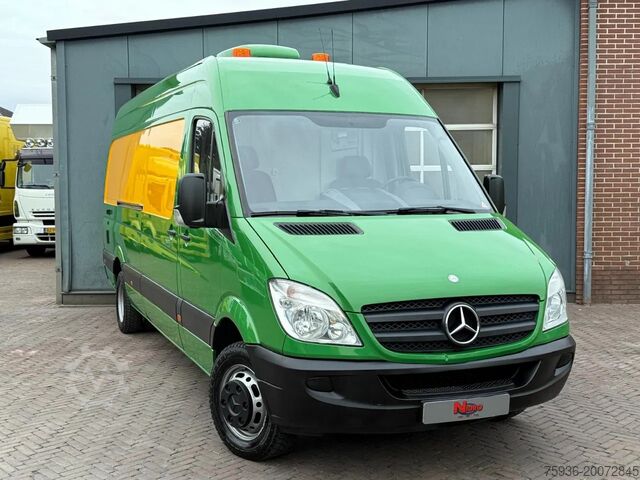 Box van Mercedes-Benz Sprinter 516 RIOOL CAMERA WAGEN AIR CONDITIONER...