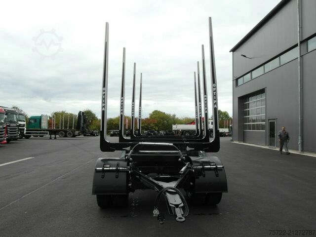 Holztransporter PAVIC HTA 20 62Z 2-Achs Kurzholz Anhänger 22,5" HTA 2...