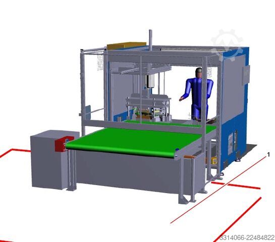 Single-station transfer systems & punching device FRIMO UMA EP 2.000x1.500