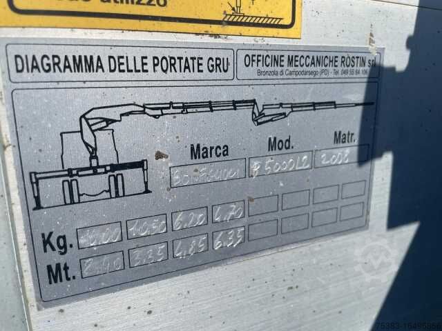 Truck mounted crane MAN TGL 7.180