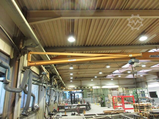Wandschwenkkran Schwenkkran Kettenzug ABUS LW Drehkran Hallenkran Kran 500KG NL 500KG L 5m incl. Abus GM Kettenzug