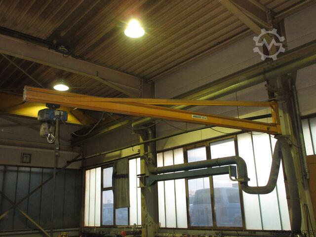 Wandschwenkkran Schwenkkran Kettenzug ABUS LW Drehkran Hallenkran Kran 500KG NL 500KG L 5m incl. Abus GM Kettenzug
