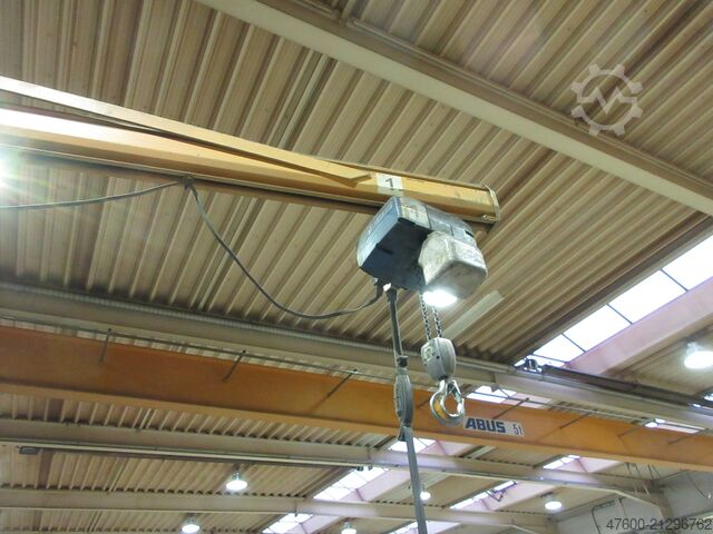 Wandschwenkkran Schwenkkran Kettenzug ABUS LW Drehkran Hallenkran Kran 500KG NL 500KG L 5m incl. Abus GM Kettenzug
