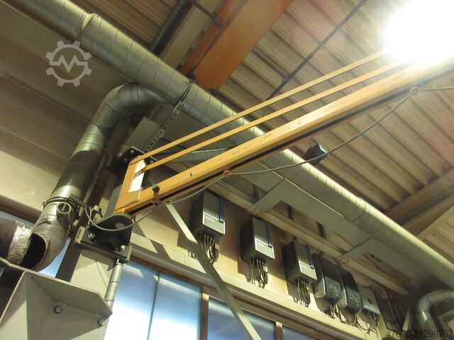 Wandschwenkkran Schwenkkran Kettenzug ABUS LW Drehkran Hallenkran Kran 125KG NL 125KG L 5m incl. Abus GM Kettenzug