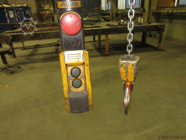 Wandschwenkkran Schwenkkran Kettenzug ABUS LW Drehkran Hallenkran Kran 125KG NL 125KG L 5m incl. Abus GM Kettenzug