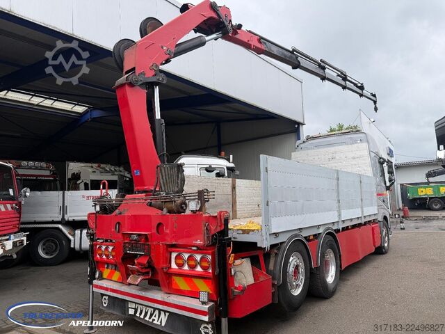 Open body Volvo FH 540 HMF 2620 K5, Rotator, Stuuras