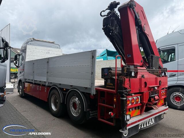 Open body Volvo FH 540 HMF 2620 K5, Rotator, Stuuras