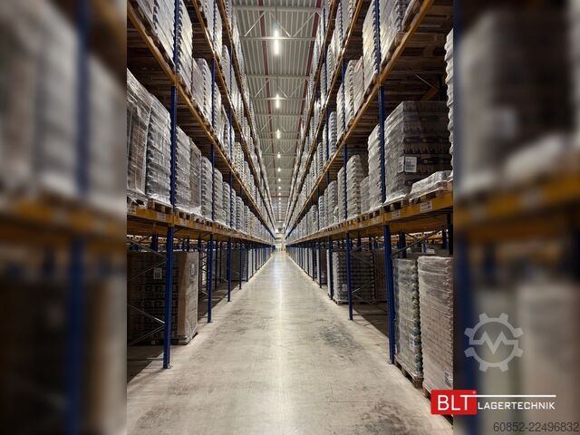 Heavy-duty shelving pallet racks 30,80 lfm STOW Palettenregale, H: 690cm Fachlast: 2250 kg, PNB0472, Regale